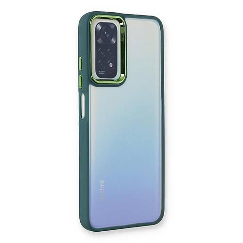 Redmi Note 11 Pro K�l�f Dora Kapak - Haki Ye�il