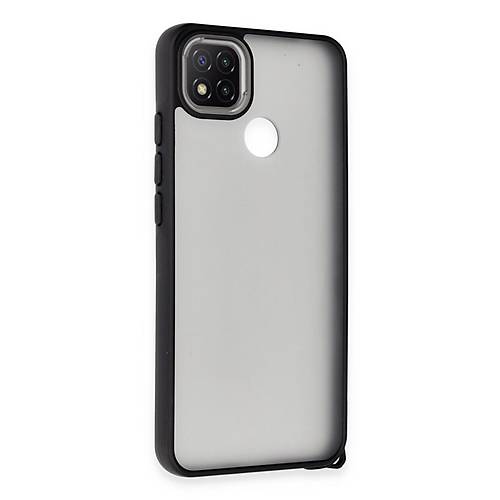 Redmi 9C K�l�f Elegant Kapak - Siyah