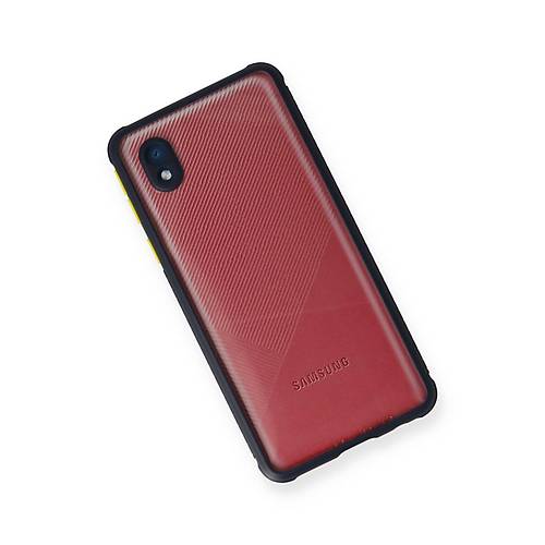 Galaxy A01 Core K�l�f Miami �effaf Silikon - Lacivert