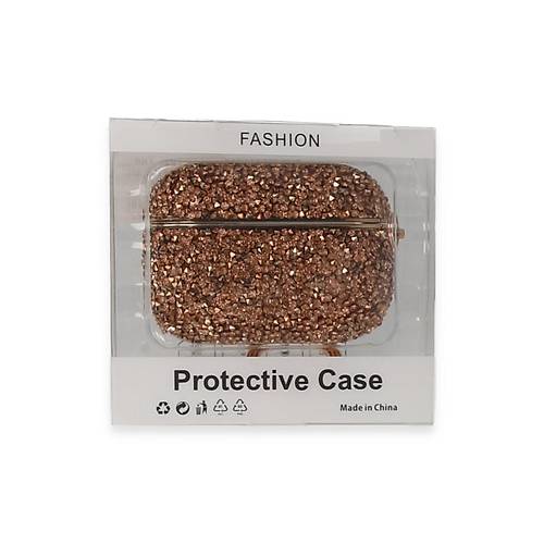 Airpods Pro (1.nesil) Mira Ta�l� K�l�f - Rose Gold