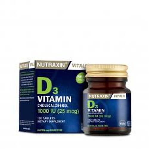Vitamin D3 1000 IU 120 Tablet