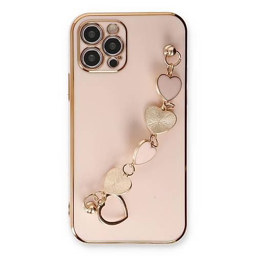 iPhone 12 Pro K�l�f Esila Silikon - Pudra