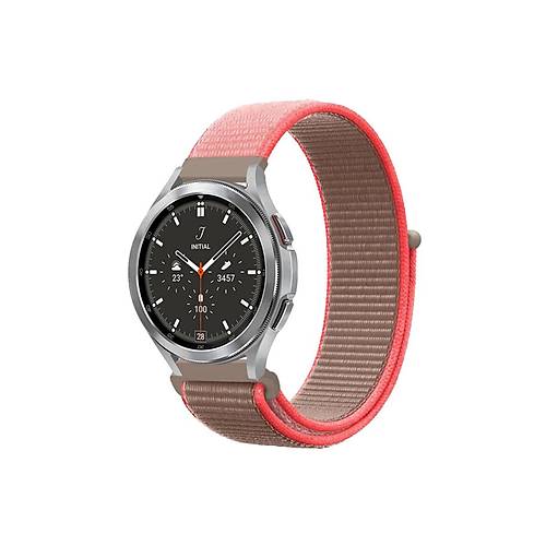 Watch 22mm Has�rl� C�rtc�rtl� Kordon - Pembe