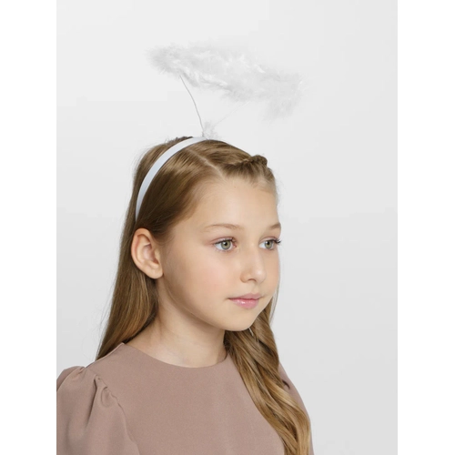 Beyaz Otri�li T�yl� Esnek Yap� Melek Haresi Melek Tac�