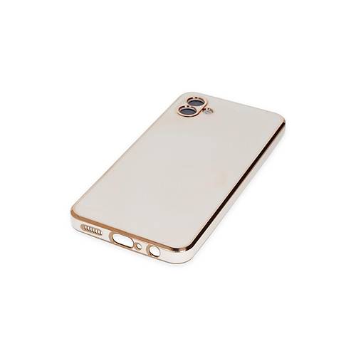 Galaxy A04 K�l�f Volet Silikon - Beyaz