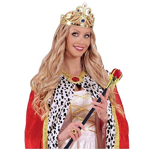 Ta�l� Alt�n Renk Prenses Tac� ve K�rm�z� Kraliyet Prenses Asas�