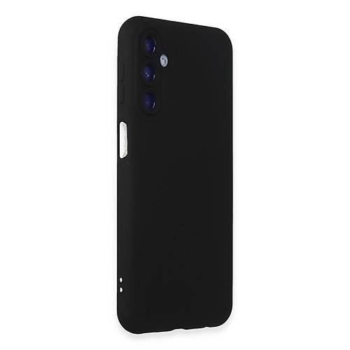 Galaxy M14 5G K�l�f Nano i�i Kadife Silikon - Siyah
