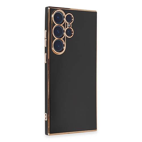 Galaxy S23 Ultra K�l�f Volet Silikon - Siyah