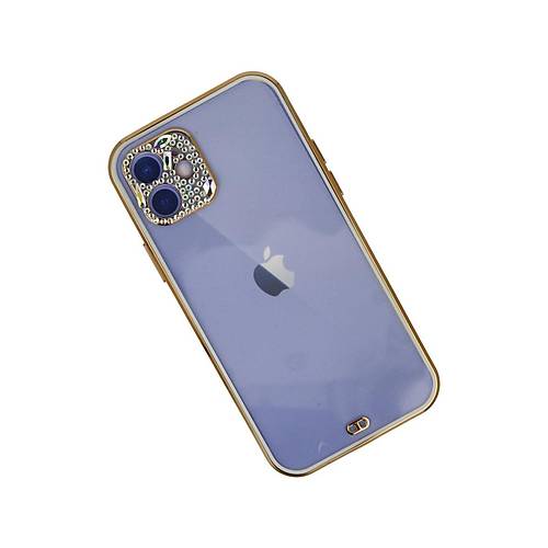 iPhone 12 K�l�f Liva Ta�l� Silikon - Beyaz