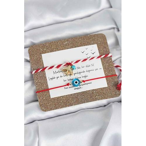 Marteni�ka Bileklik 2'li Nazar ve K�rlang�� Model