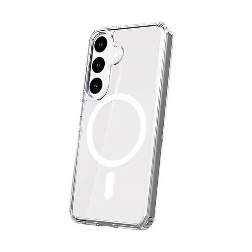 Galaxy S25 FE K�l�f Magneticsafe �effaf Silikon - �effaf