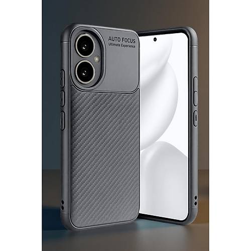 400 K�l�f Auto Focus Karbon Kapak - Gri