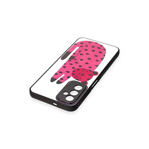 Galaxy M23 K�l�f Mirror Desenli Kapak - Mirror - 12