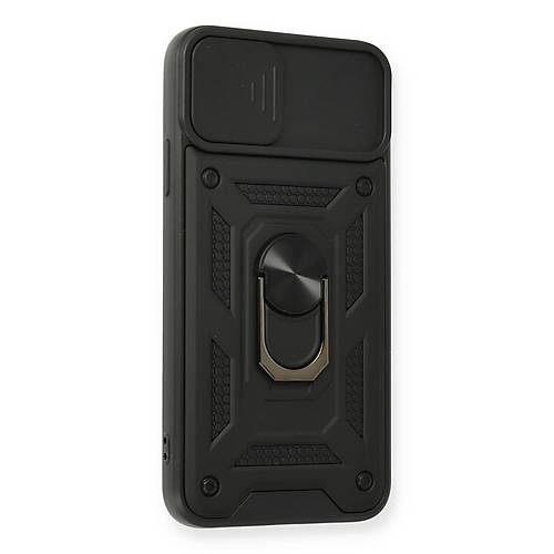 iPhone 11 Pro K�l�f Pars Lens Y�z�kl� Silikon - Siyah