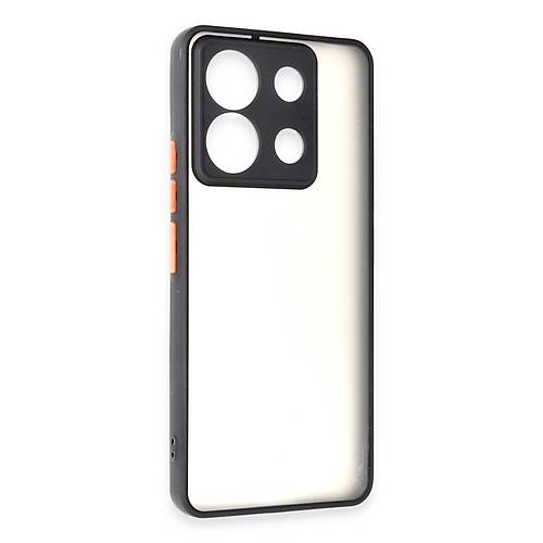 Redmi Note 13 5G K�l�f Montreal Silikon Kapak - Siyah