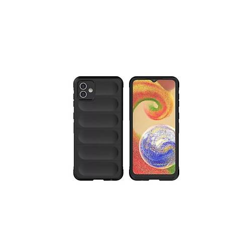 Galaxy A06 K�l�f Optimum Silikon - Siyah