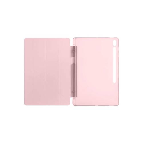 iPad Pro 11 (2024) K�l�f Kalemlikli Hugo Tablet K�l�f� - Rose Gold