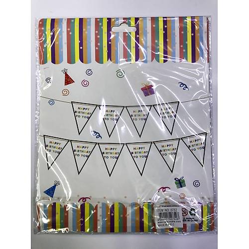 Happy Birthday To You Flama Bayrak S�s