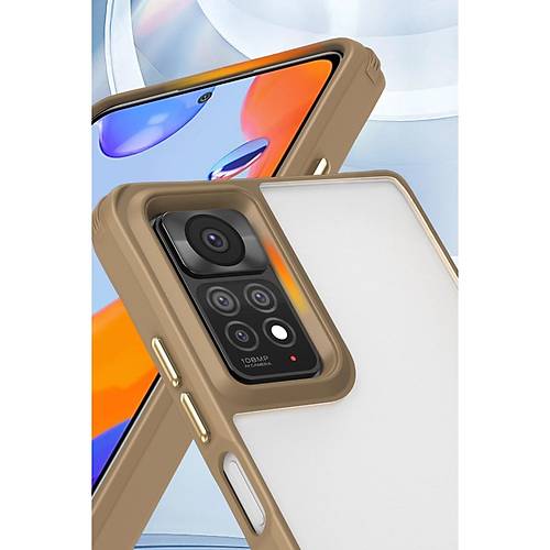 Redmi Note 11 Pro K�l�f Penta Silikon K�l�f - Lacivert