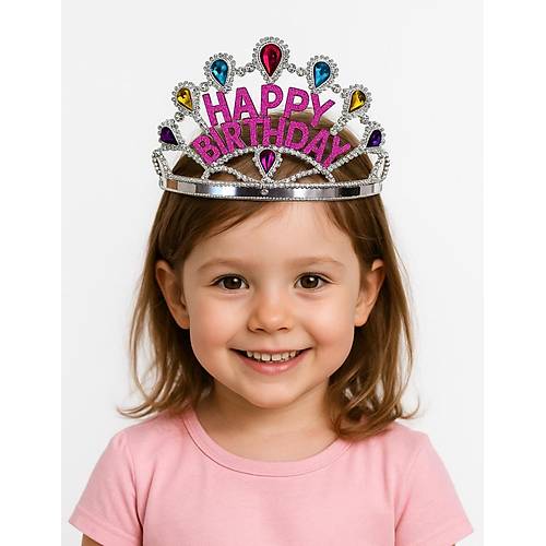 G�m�� Renk Happy Birthday Yaz�l� Do�um G�n� Tac� 60 cm