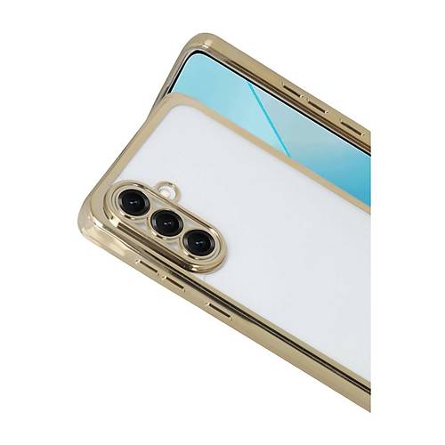 Galaxy A17 5G Razer Lensli Silikon - Gold