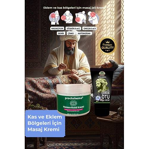 Proctohemo 100 ml Rahatlat�c� Kremi + �bniSina ��rek Otu Kremi 50 ml