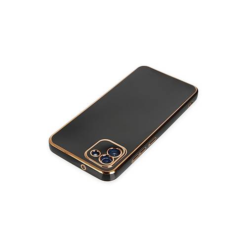 Galaxy A03 K�l�f Volet Silikon - Siyah