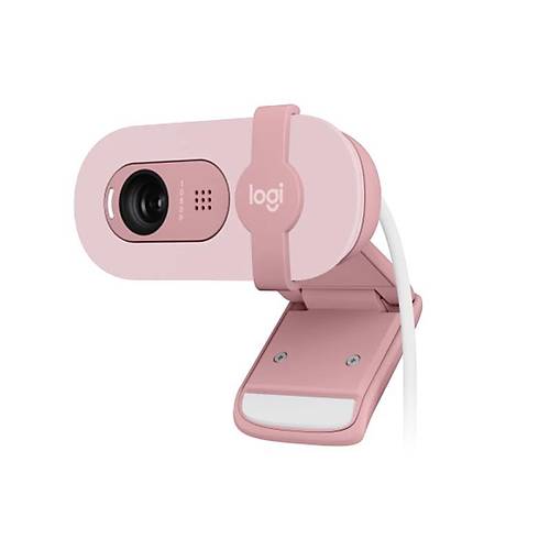 LOGITECH BRIO 100 FULL HD 1080P M�KROFONLU WEB KAMERA PEMBE 960-001623