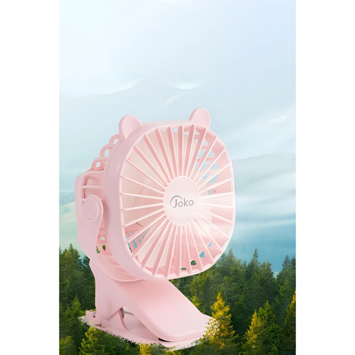 JS03 Masa�st� So�utma Fan� - Pembe