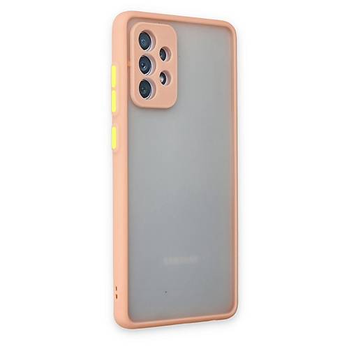 Galaxy A72 K�l�f Montreal Silikon Kapak - Pembe