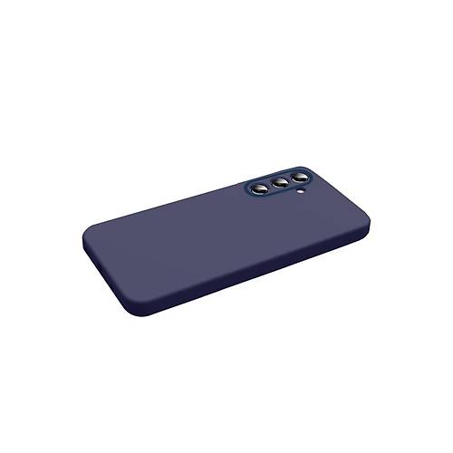 Galaxy S26 Nano i�i Kadife Silikon - Lacivert