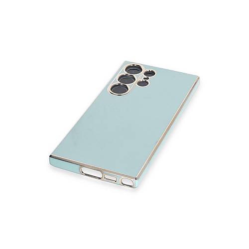 Galaxy S23 Ultra K�l�f Volet Silikon - A��k Ye�il