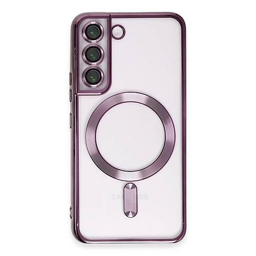 Galaxy S22 K�l�f Kross Magneticsafe Kapak - Mor