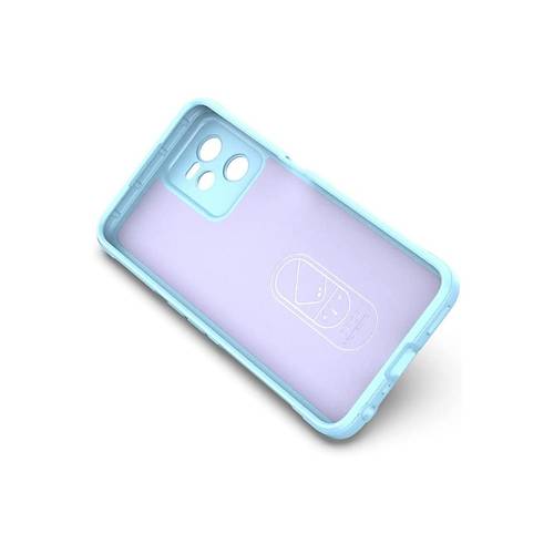 Realme C35 K�l�f Optimum Silikon - Sky Blue