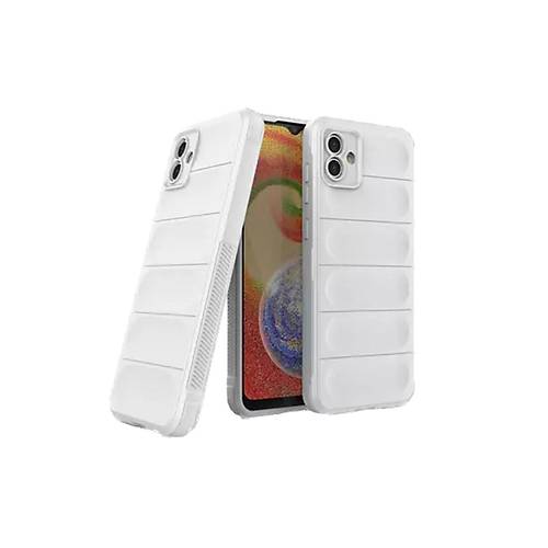 Galaxy A05 K�l�f Optimum Silikon - Krem