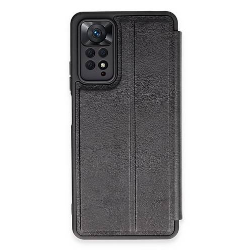 Redmi Note 12 Pro 4G K�l�f Flip Cover - Siyah