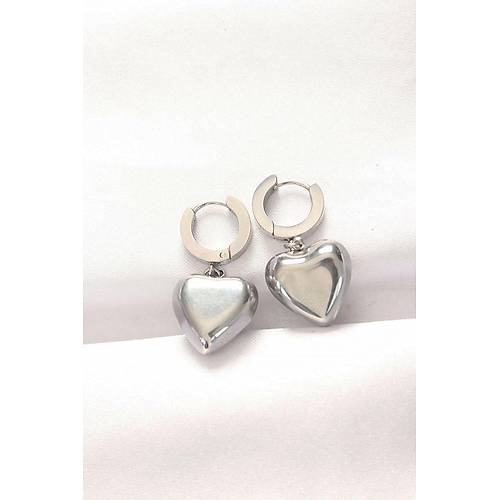 316L �elik G�m�� Renk Bombeli Kalp Tasar�ml� K�pe