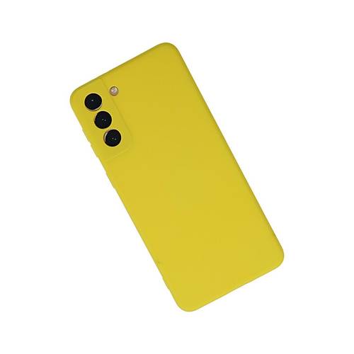 Galaxy S21 Plus K�l�f Nano i�i Kadife Silikon - Sar�