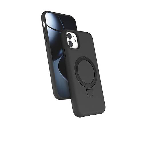 iPhone 11 Regal Magsafe Standl� Kapak - Titan Gri