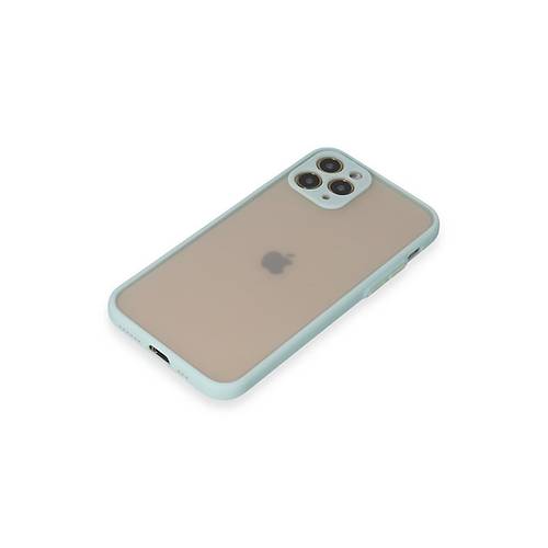 iPhone 11 Pro K�l�f Montreal Silikon Kapak - Turkuaz