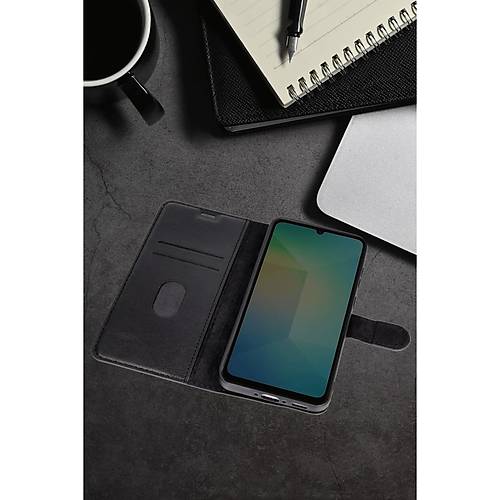 Galaxy A56 K�l�f Trend S Plus Kapakl� K�l�f - K�rm�z�