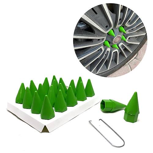 Sivri Mermi Bijon Kapa�� S�kme Aparatl� Ye�il 19mm