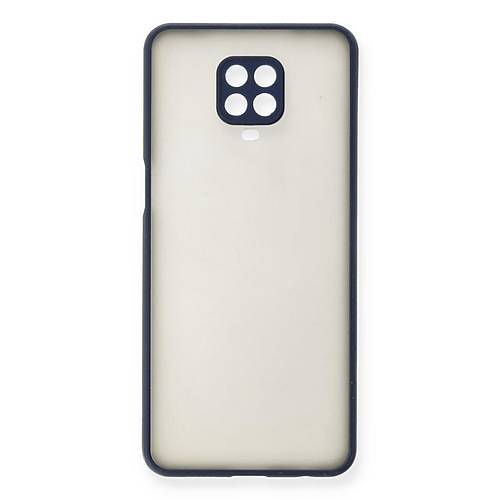 Redmi Note 9 Pro K�l�f Montreal Silikon Kapak - Lacivert