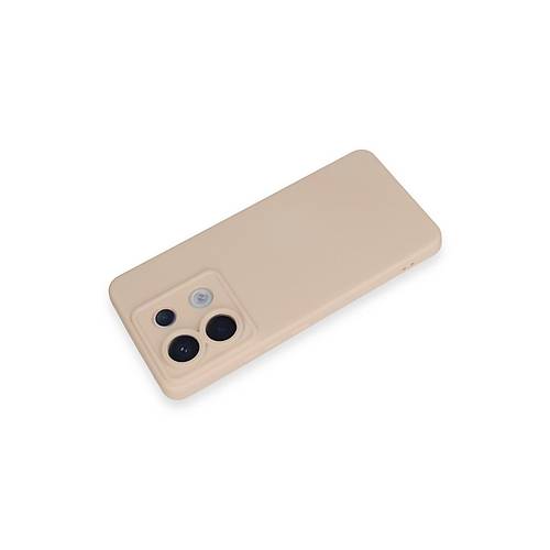 Redmi Note 13 Pro 5G K�l�f Nano i�i Kadife Silikon - Pudra