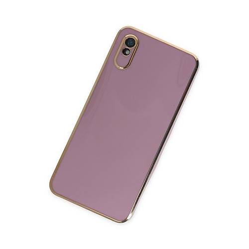Redmi 9A K�l�f Volet Silikon - Mor