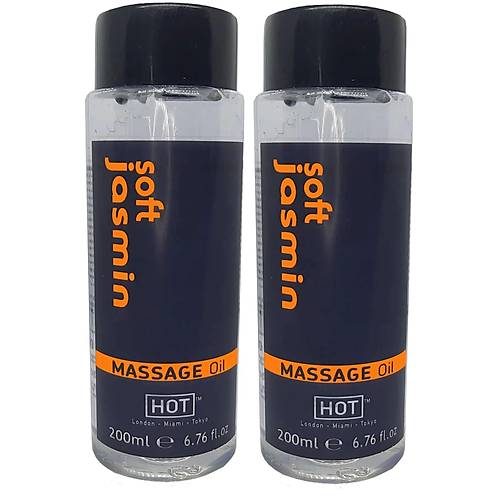 Soft Jasmin Massage Oil 400 ml Aromal� rotik Masaj Ya�� X 2 ADET
