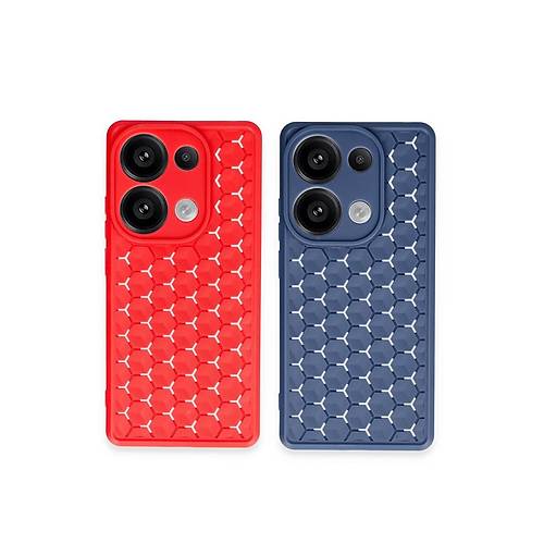 Redmi Note 13 Pro 5G K�l�f Petek Silikon Kapak - Lacivert