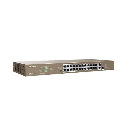 IP-COM F1126P-24-250W 24 PORT 10/100+ 2XRJ45/1X1GB SFP COMBO 250W POE RACMOUNT SWITCH