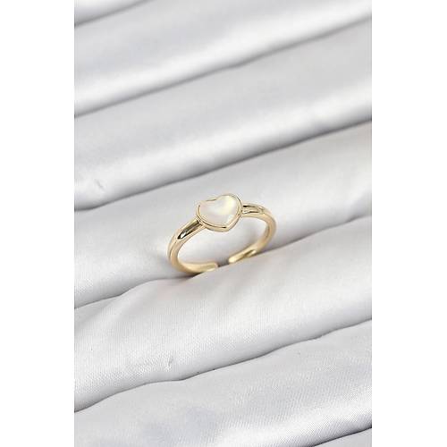 Pirin� Gold Renk Kalpli Kad�n Y�z�k