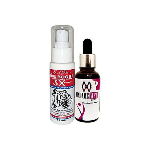 Bigboost Erke�e 3xeffect Krem 50 Ml + Yan�nda 1 �i�e Madamewet Canland�r�c� I�ecek